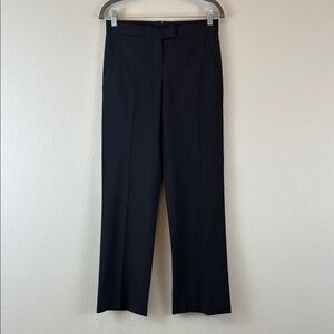 Theory Black Wool Dress Pants with Tailored Fit Size 0